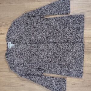 Alfred Dunner Lavender Wool Blend Cardigan